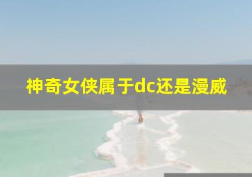 神奇女侠属于dc还是漫威