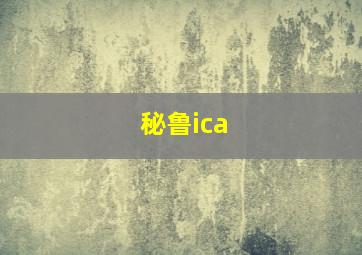 秘鲁ica