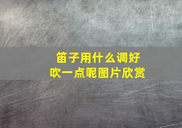 笛子用什么调好吹一点呢图片欣赏