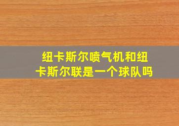 纽卡斯尔喷气机和纽卡斯尔联是一个球队吗