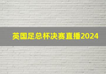 英国足总杯决赛直播2024