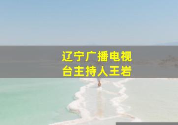 辽宁广播电视台主持人王岩