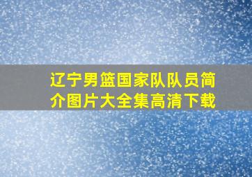 辽宁男篮国家队队员简介图片大全集高清下载