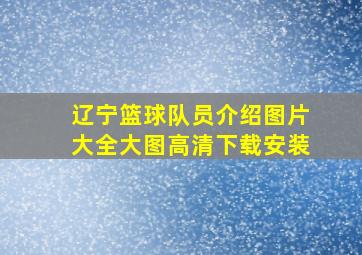 辽宁篮球队员介绍图片大全大图高清下载安装