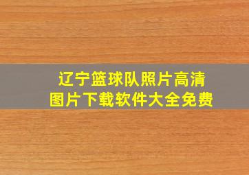 辽宁篮球队照片高清图片下载软件大全免费