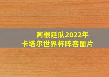 阿根廷队2022年卡塔尔世界杯阵容图片