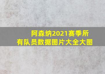 阿森纳2021赛季所有队员数据图片大全大图