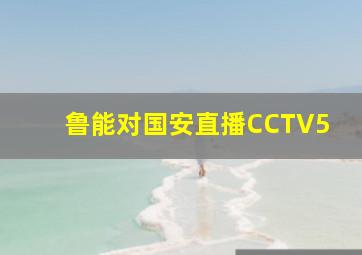 鲁能对国安直播CCTV5