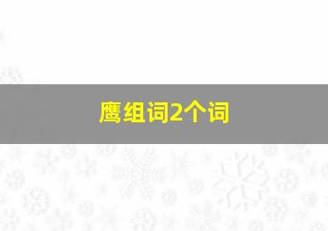 鹰组词2个词