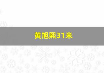 黄旭熙31米