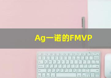 Ag一诺的FMVP