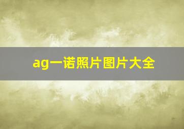 ag一诺照片图片大全