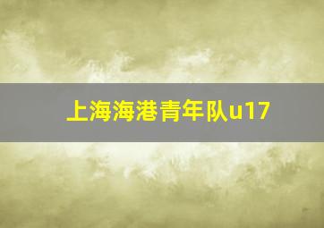 上海海港青年队u17