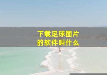 下载足球图片的软件叫什么