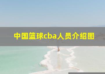 中国篮球cba人员介绍图