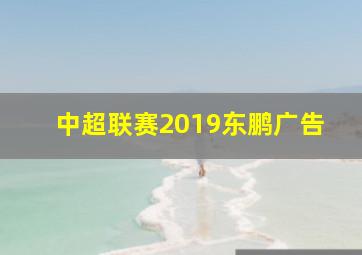 中超联赛2019东鹏广告