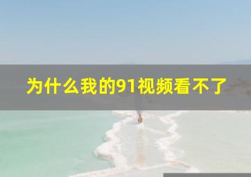 为什么我的91视频看不了