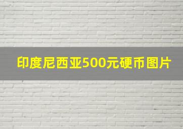 印度尼西亚500元硬币图片