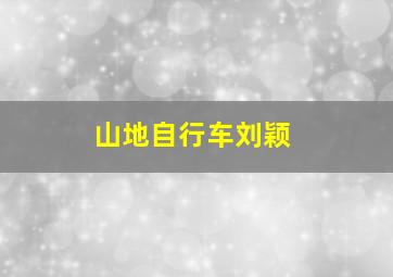 山地自行车刘颖