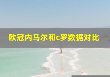 欧冠内马尔和c罗数据对比