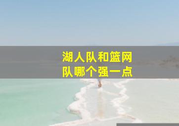 湖人队和篮网队哪个强一点