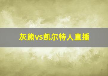 灰熊vs凯尔特人直播