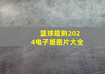 篮球规则2024电子版图片大全