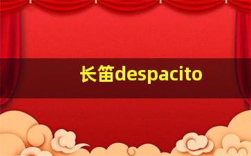 长笛despacito