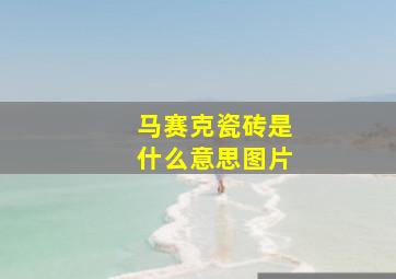 马赛克瓷砖是什么意思图片